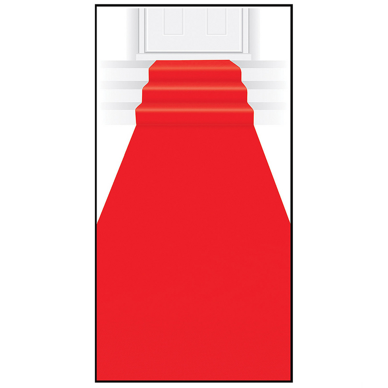 Stylish Red Carpet Runner for Movie Awards Night and Celebrity Themed Events