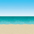 OCEAN AND BEACH BACKDRP 4x30ft