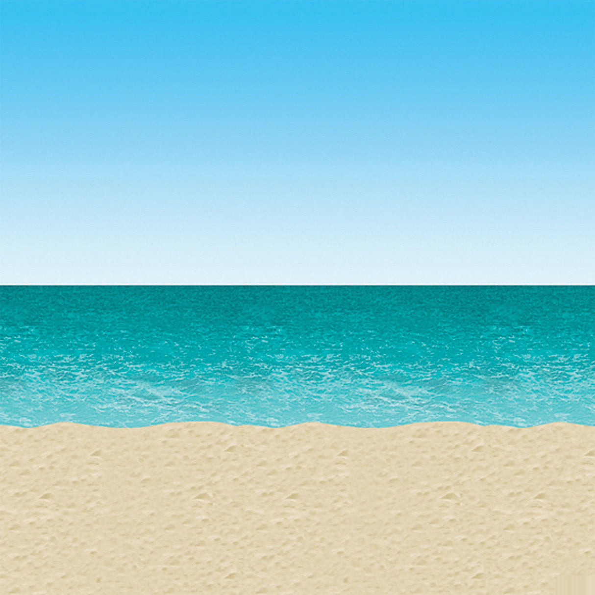 OCEAN AND BEACH BACKDRP 4x30ft
