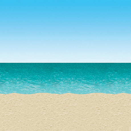 OCEAN AND BEACH BACKDRP 4x30ft