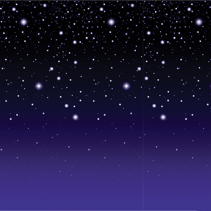 STARRY NIGHT BACKDROP 4X30 FT