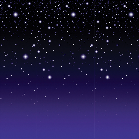 STARRY NIGHT BACKDROP 4X30 FT