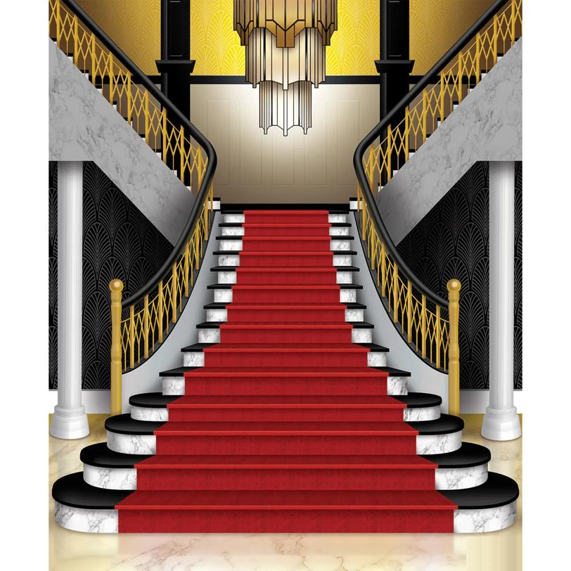 GRAND STAIRCASE MURAL PHOTO OP
