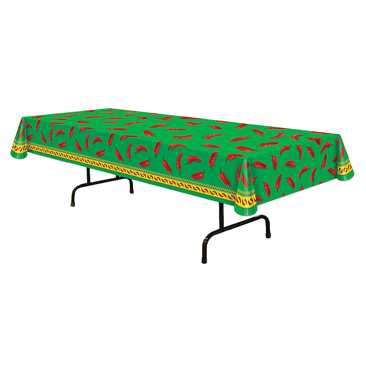 Chili Pepper Tablecover for Fiesta Parties and Event Decorations