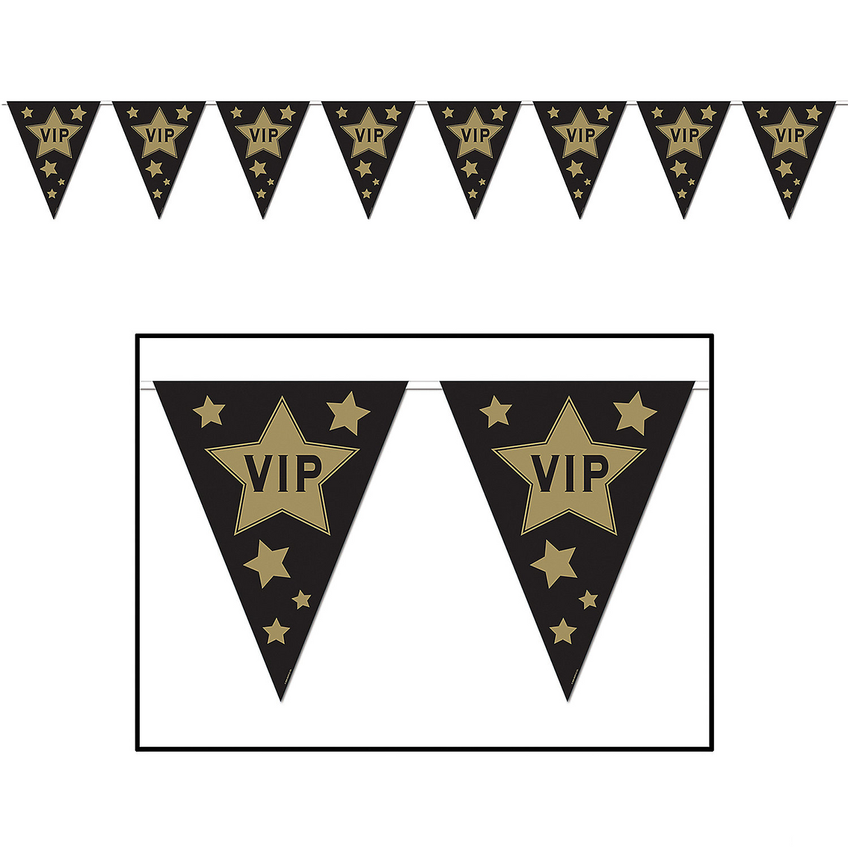 VIP PENNANT BANNER
