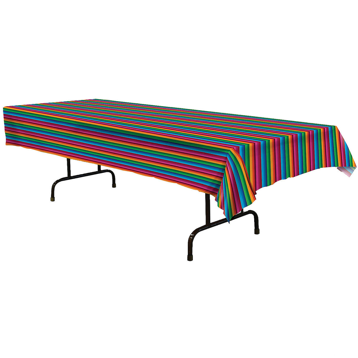 Colorful Fiesta Table Cover for Birthday Parties Halloween Celebrations and Special Events