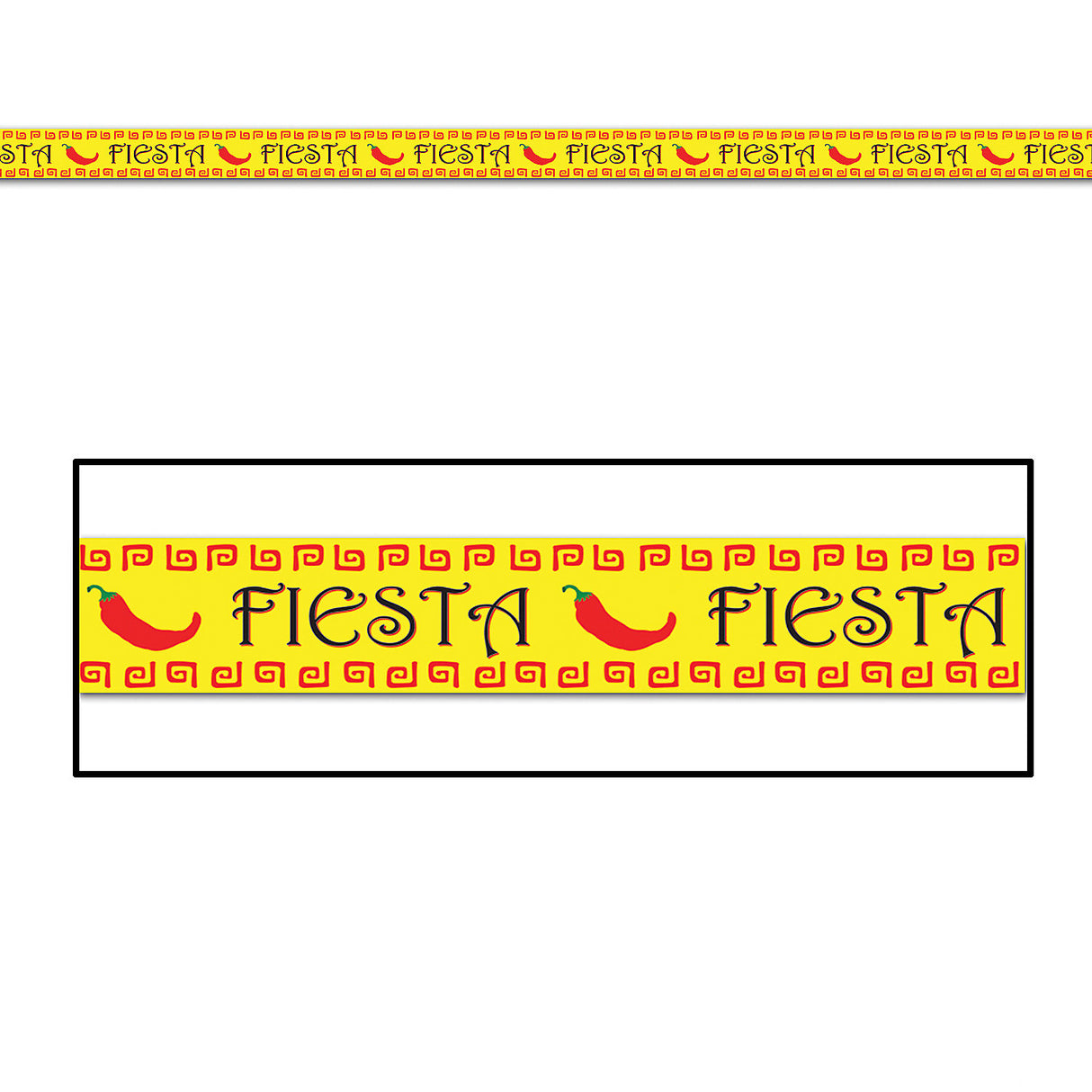 Colorful Party Tape for Fiesta Decorations and Festive Events