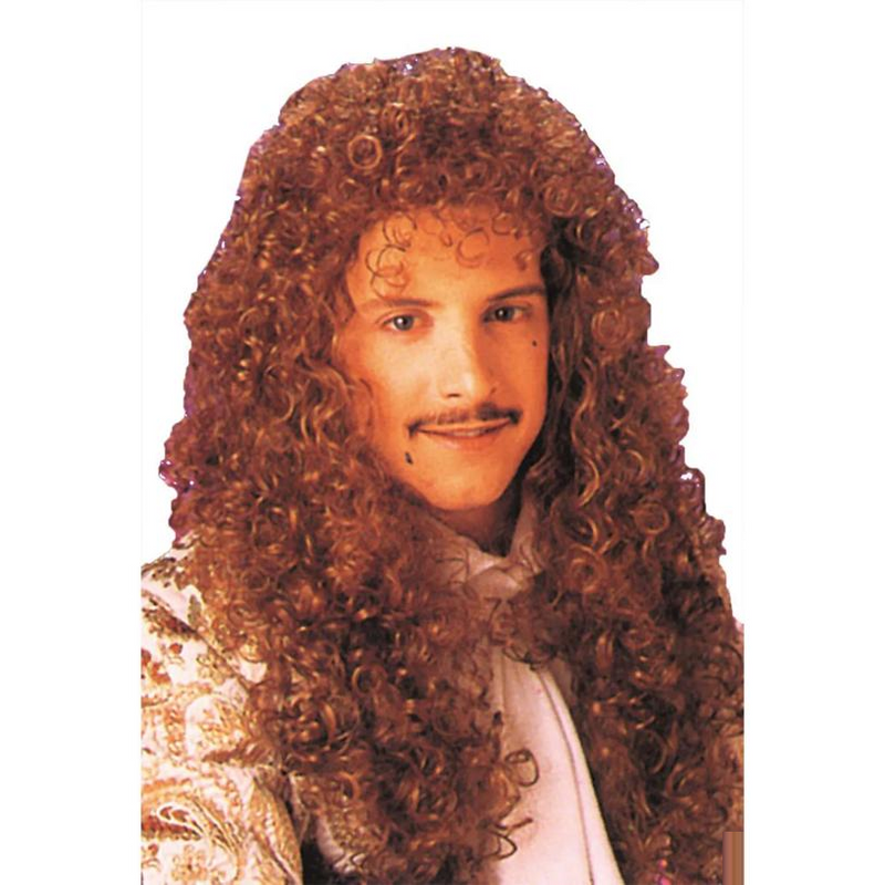 Extra Long Auburn Curly Wig