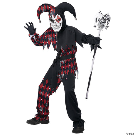 Sinister Jester Child Costume