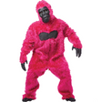 Pink Gorilla Adult Costume