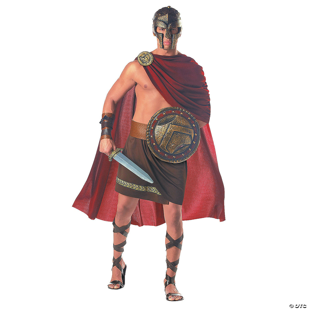 Men's Spartan Warrior Costume for Historical Reenactments Halloween Parties and Themed Events