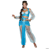 Elegant Arabian Princess Adult Costume for Halloween Parties Themed Events and Dress Up Fun
