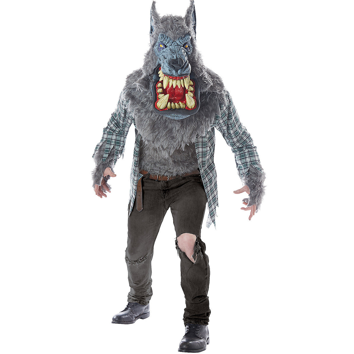 Monster Wolf Adult Costume for Halloween Parties Themed Celebrations and Spooky Fun