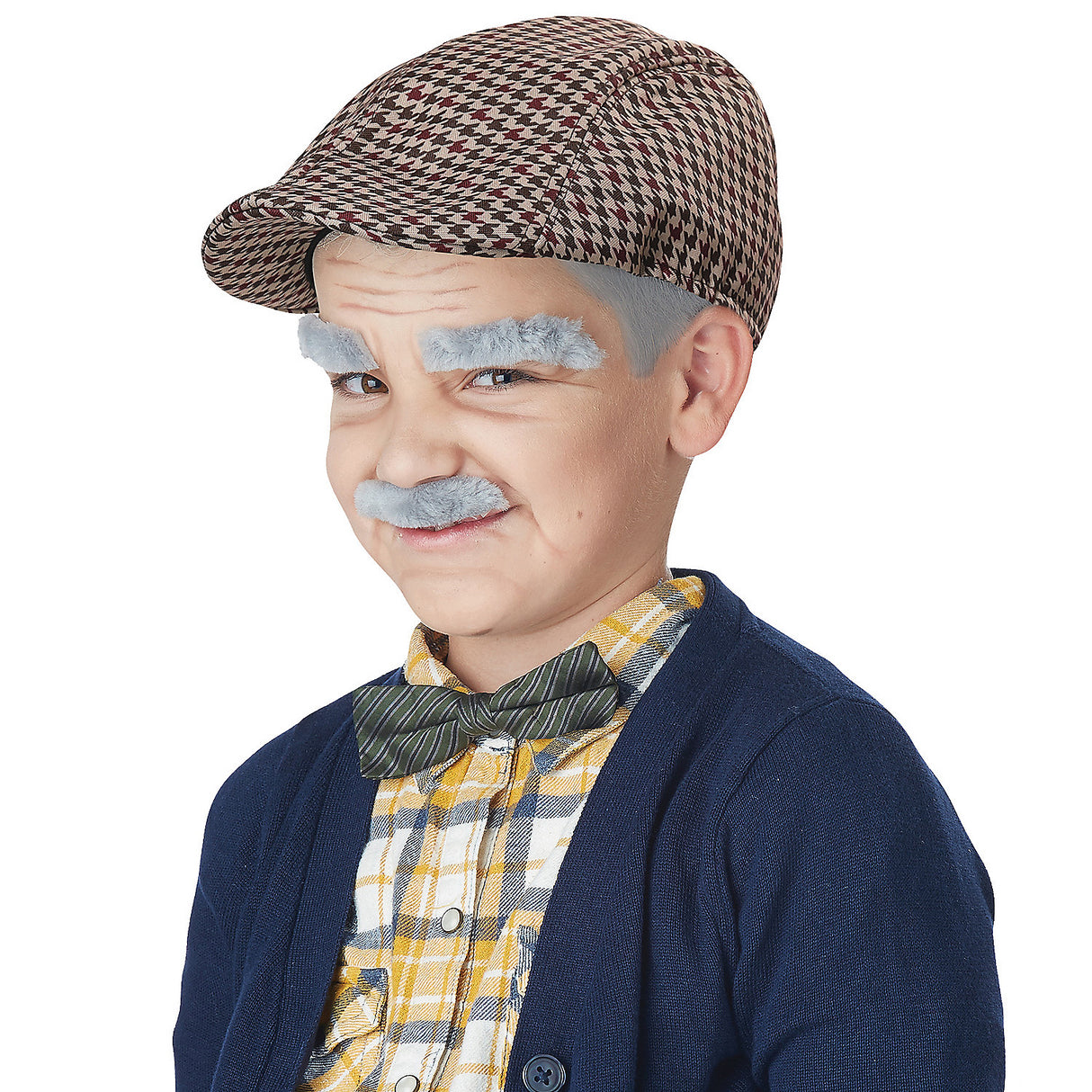 Old Timer Costume Kit for Kids Ideal for Halloween Parties Dress Up Events and Playtime