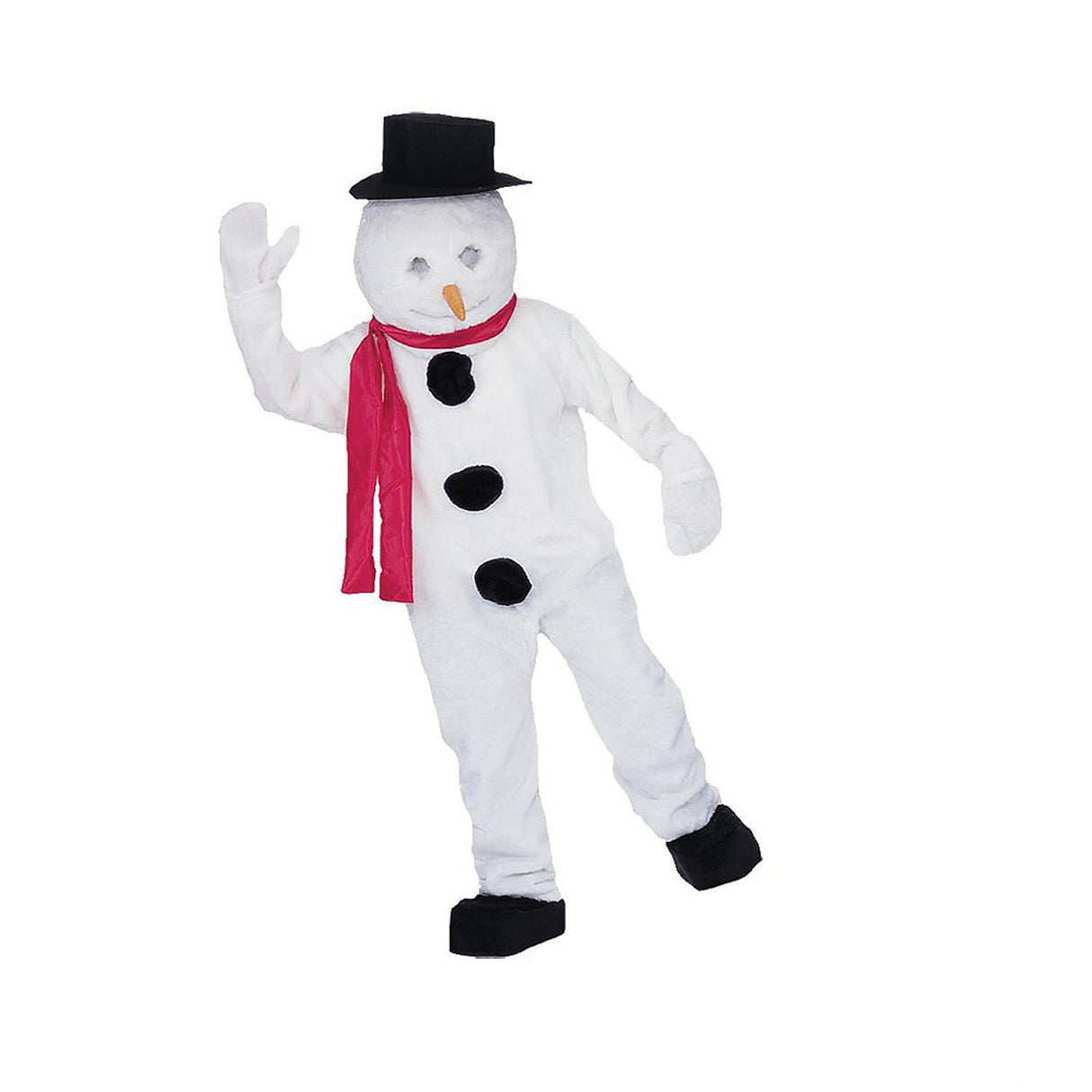 Adult Snowman Mascot Costume
