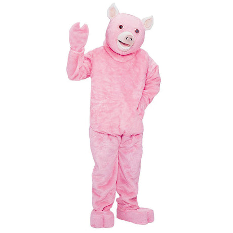 Adult Pig Mascot Costume