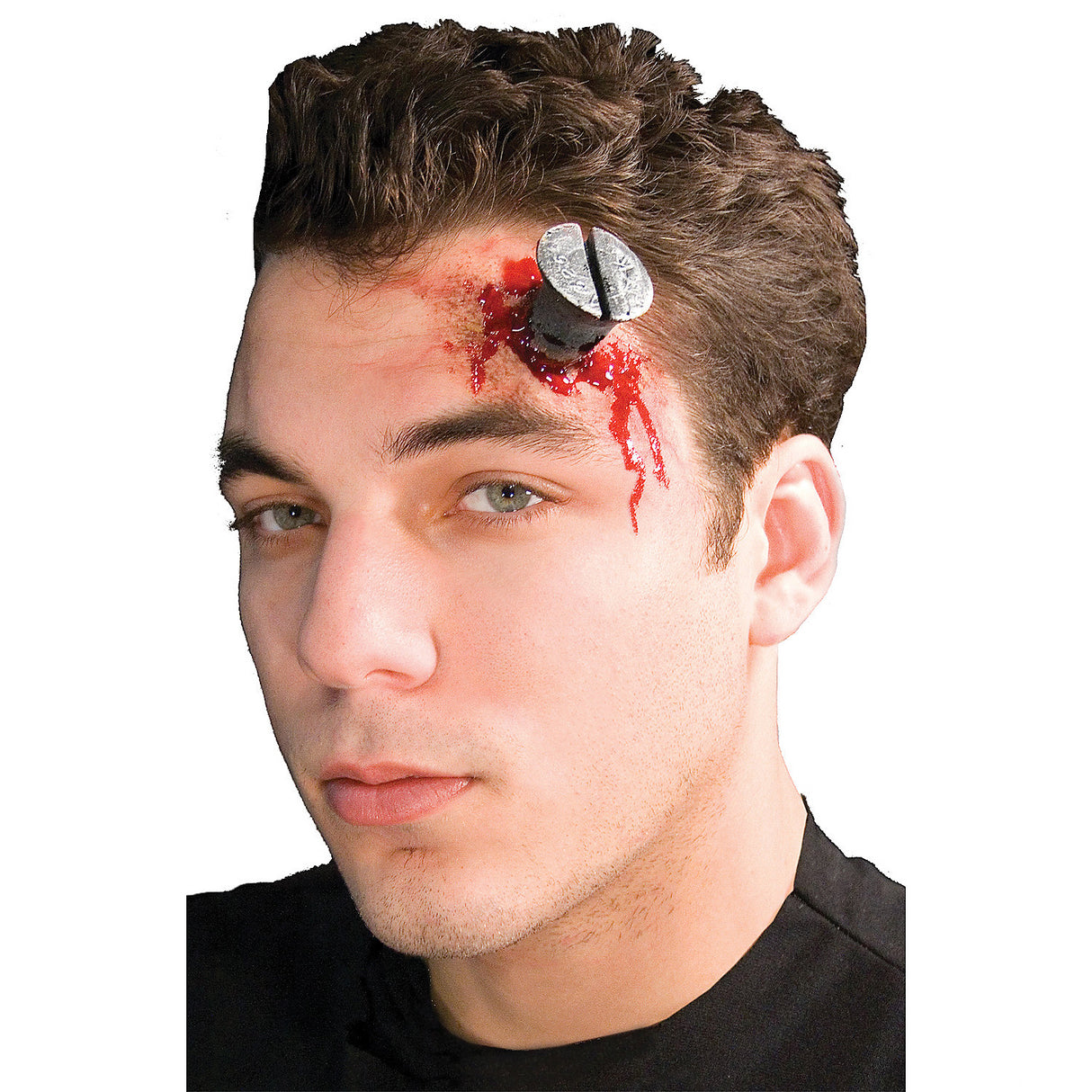 Realistic Deadly Screw EZ FX Kit for Movie Style Makeup and Horror Costume Effects