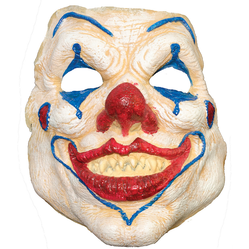 Realistic Evil Clown Foam Prosthetic for Halloween Parties and Costume Events
