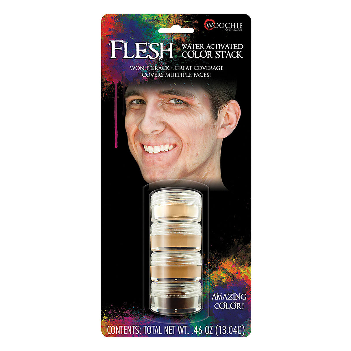 Premium Flesh Water Activated Makeup for Halloween Themed Parties and Special Effects Looks