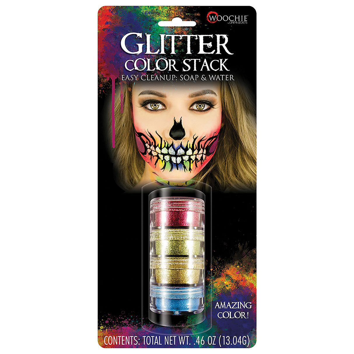 Glitter Water Activated Makeup for Halloween Looks Spooky Adventures and Creative Makeover Fun