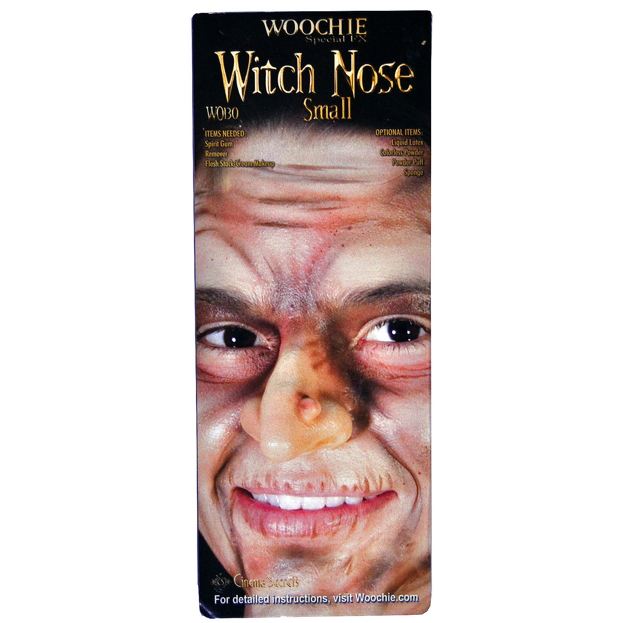 Authentic Witch Nose for Halloween Costume Parties and Spooky Celebrations