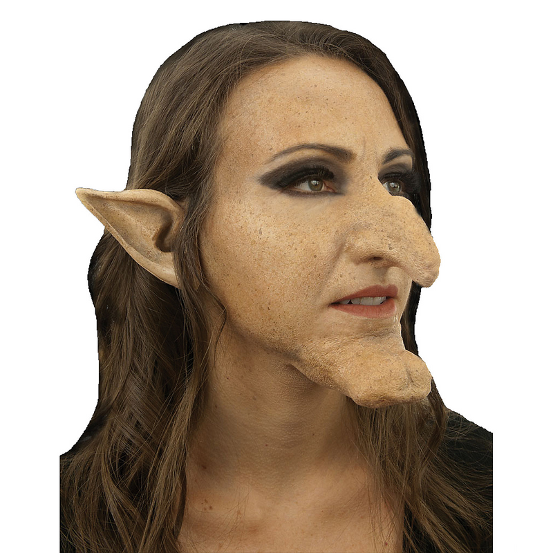Complete Witch Prosthetic Makeup Kit for Halloween Costume Looks apparel product image