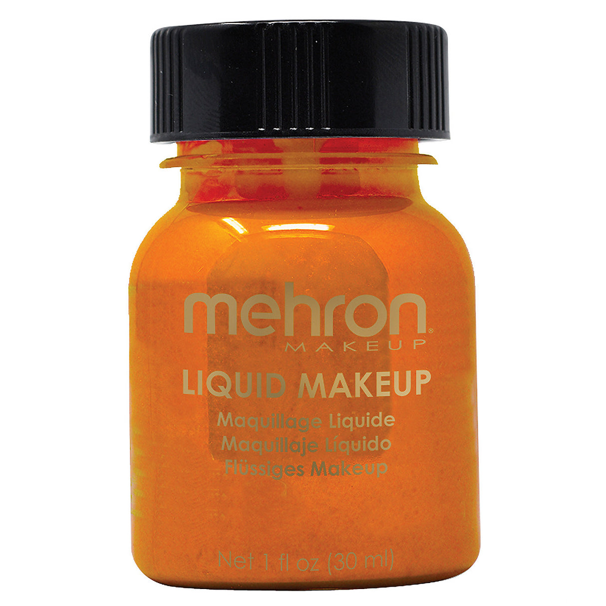 Premium Orange Liquid Makeup for Face Body Art and Halloween Costumes