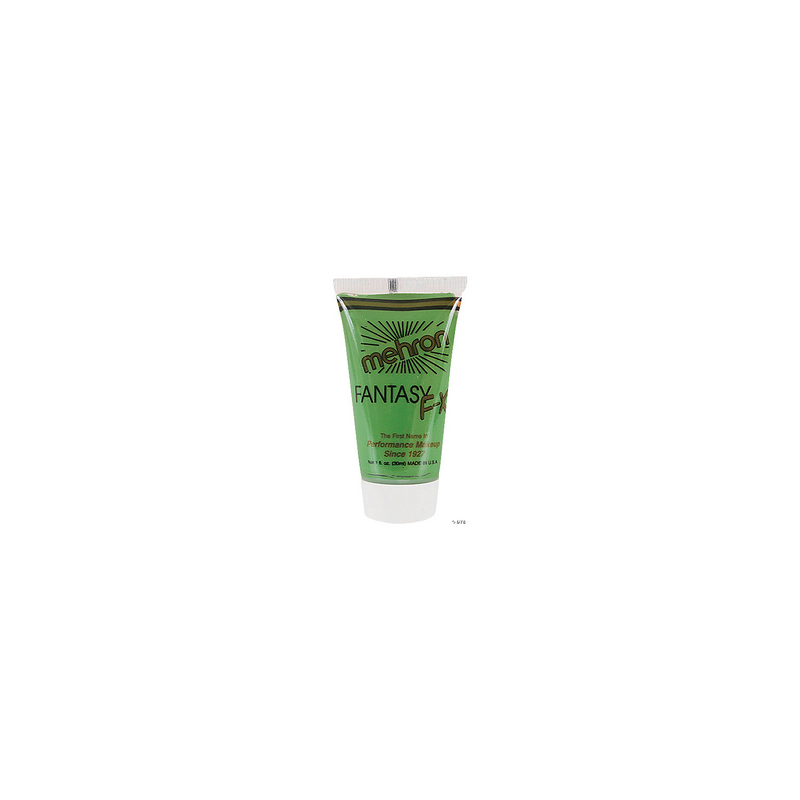 Vegan Green Fantasy FX Makeup for Quick Halloween and Costume Applications