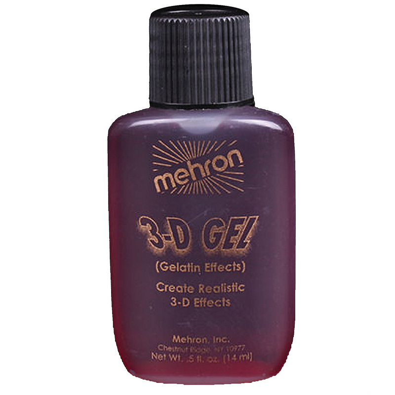Ghoulish 3D Gel Effects Blood for Halloween Makeup and Special Effects Costume Creations