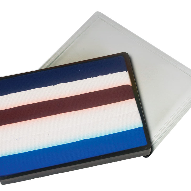 Mehron Paradise Prisma Patriotic Makeup for Festivals Parties Themed Celebrations and Creative Art Projects