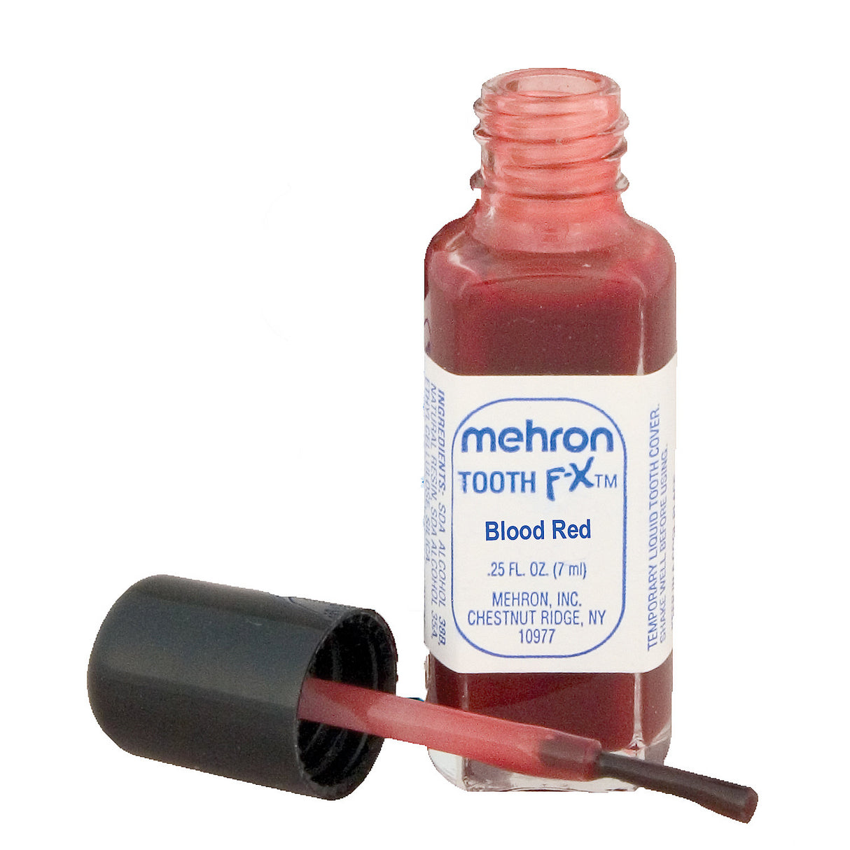 Non-Toxic Tooth Paint in Blood Red for Halloween Costumes and Theatrical Effects