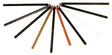 MAKEUP PENCIL 7in BROWN