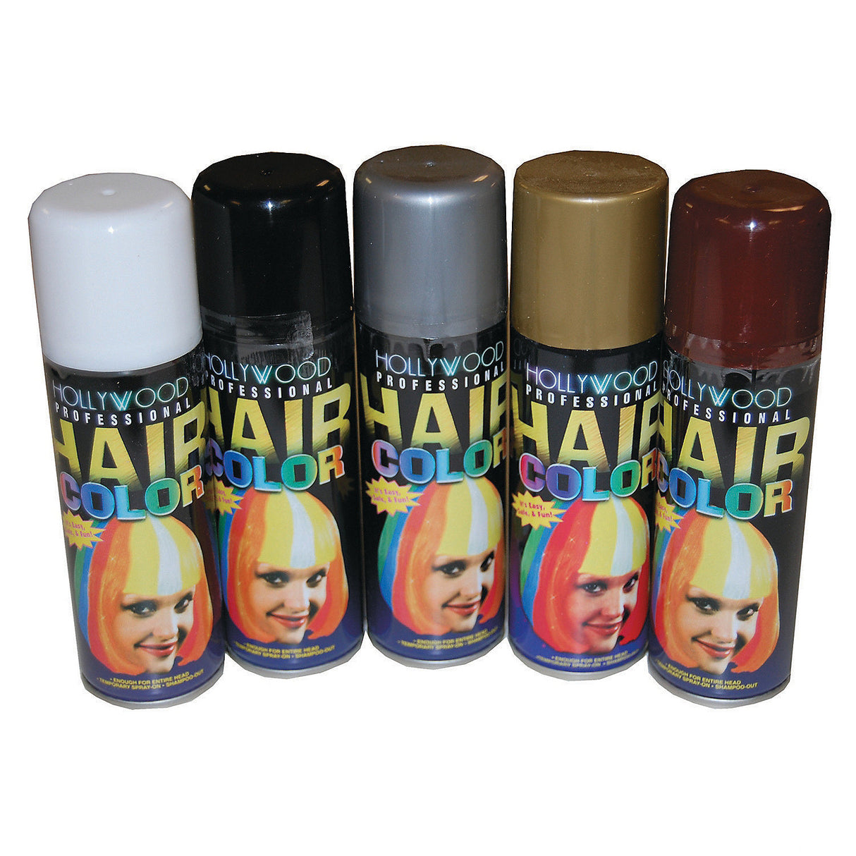 Temporary Gold Hair Color Spray for Halloween Costume and Themed Celebrations
