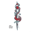 Tattoo Vintage Snake With Dagger