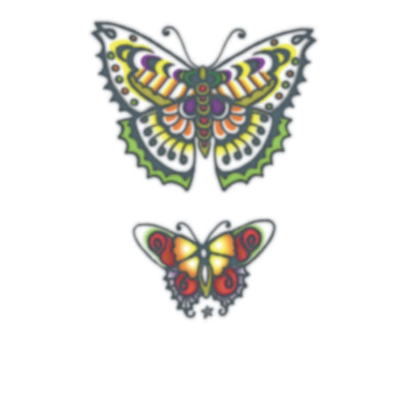 Tattoo Vintage Butterflies