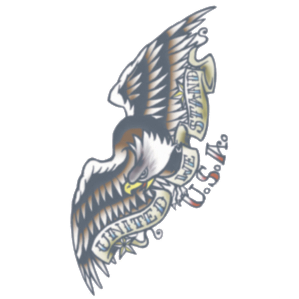 Realistic Temporary Tattoo Vintage Eagle for Creative Self-Expression and Costume Events