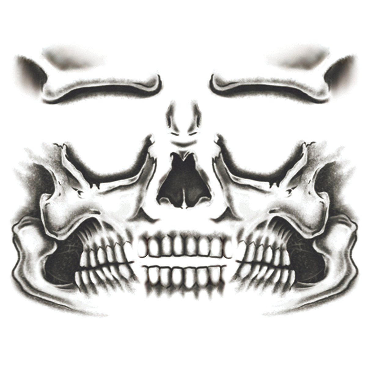 Skull Face Tattoo