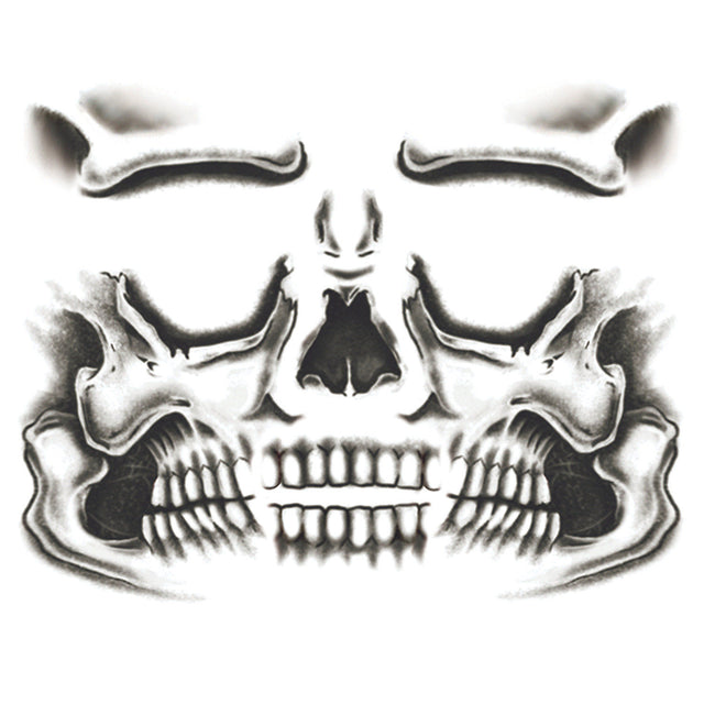 Skull Face Tattoo