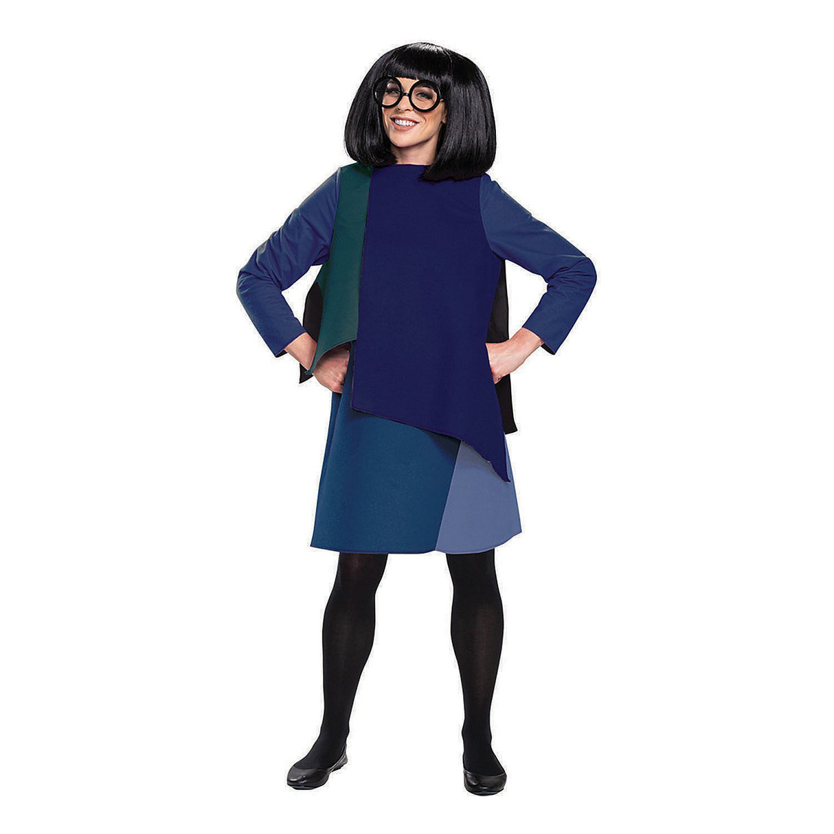 Incredibles Deluxe Edna Costume for Halloween Theme Parties and Creative Dress Up Events