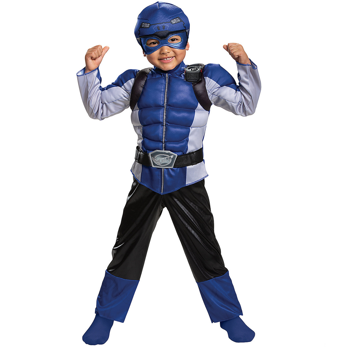 BLUE RANGR BEAST TODDLER MUSC Costume