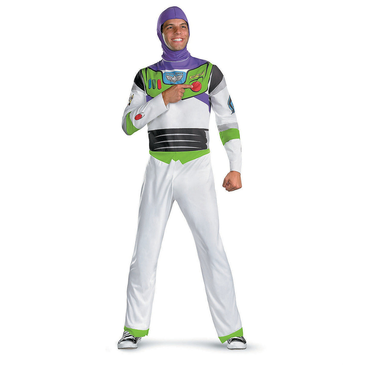 Men's Buzz Lightyear Costume for Halloween Parties and Movie Character Celebrations