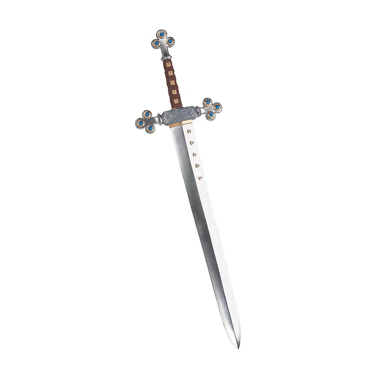 Realistic Knight Sword for DIY Costumes Halloween Parties and Middle Ages Themed Events