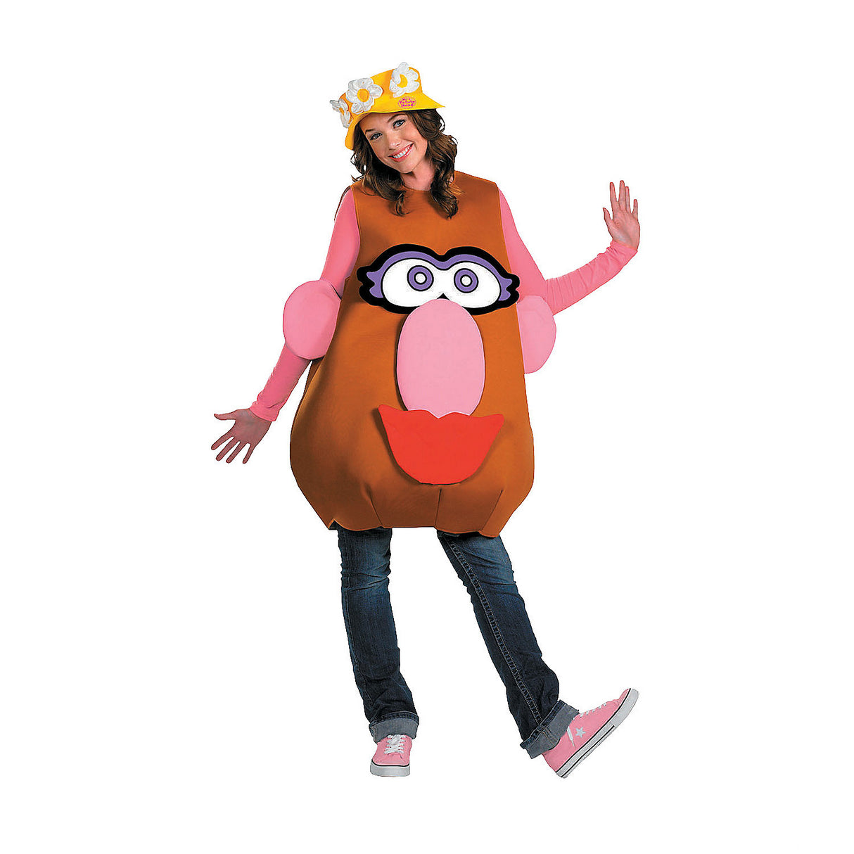 Deluxe Mr and Mrs Potato Head Costume for Halloween Theme Parties and Superhero Gatherings