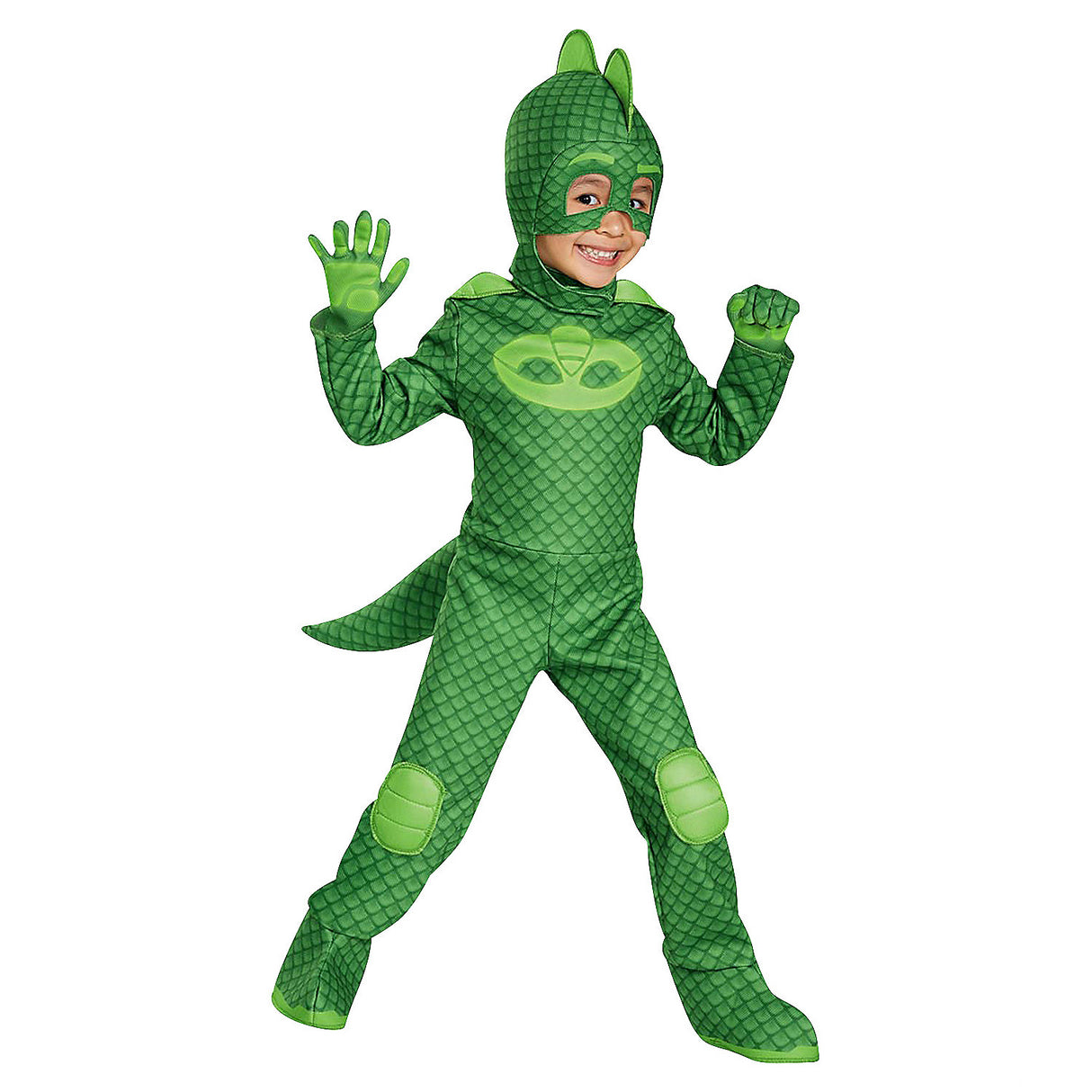 Gekko Deluxe Toddler Costume for Halloween Parties Superhero Birthdays and Community Events