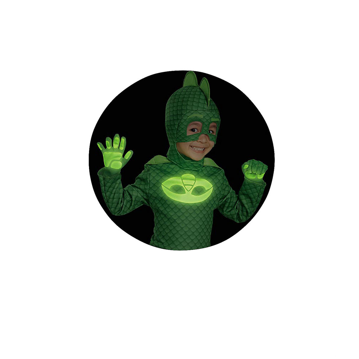 Gekko Deluxe Toddler Costume for Halloween Parties Superhero Birthdays and Community Events
