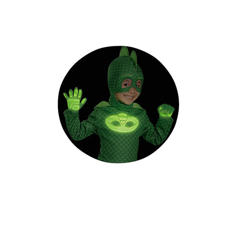 Gekko Deluxe Toddler Costume for Halloween Parties Superhero Birthdays and Community Events