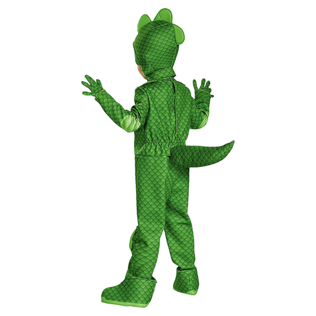 Disfraz Deluxe de Gekko para Niños Pequeños para Fiestas de Halloween, Cumpleaños de Superhéroes y Eventos Comunitarios