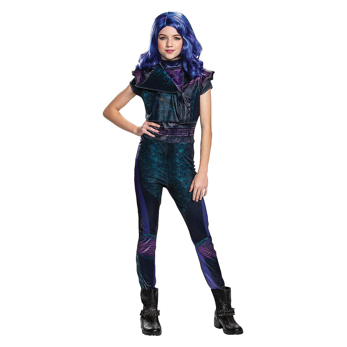 Maleficent's Daughter Mal Classic Child Costume for Halloween Parties Themed Events and School Plays