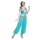 Deluxe Jasmine Adult Costume for Halloween Events Disney Theme Parties and Dress-Up Fun