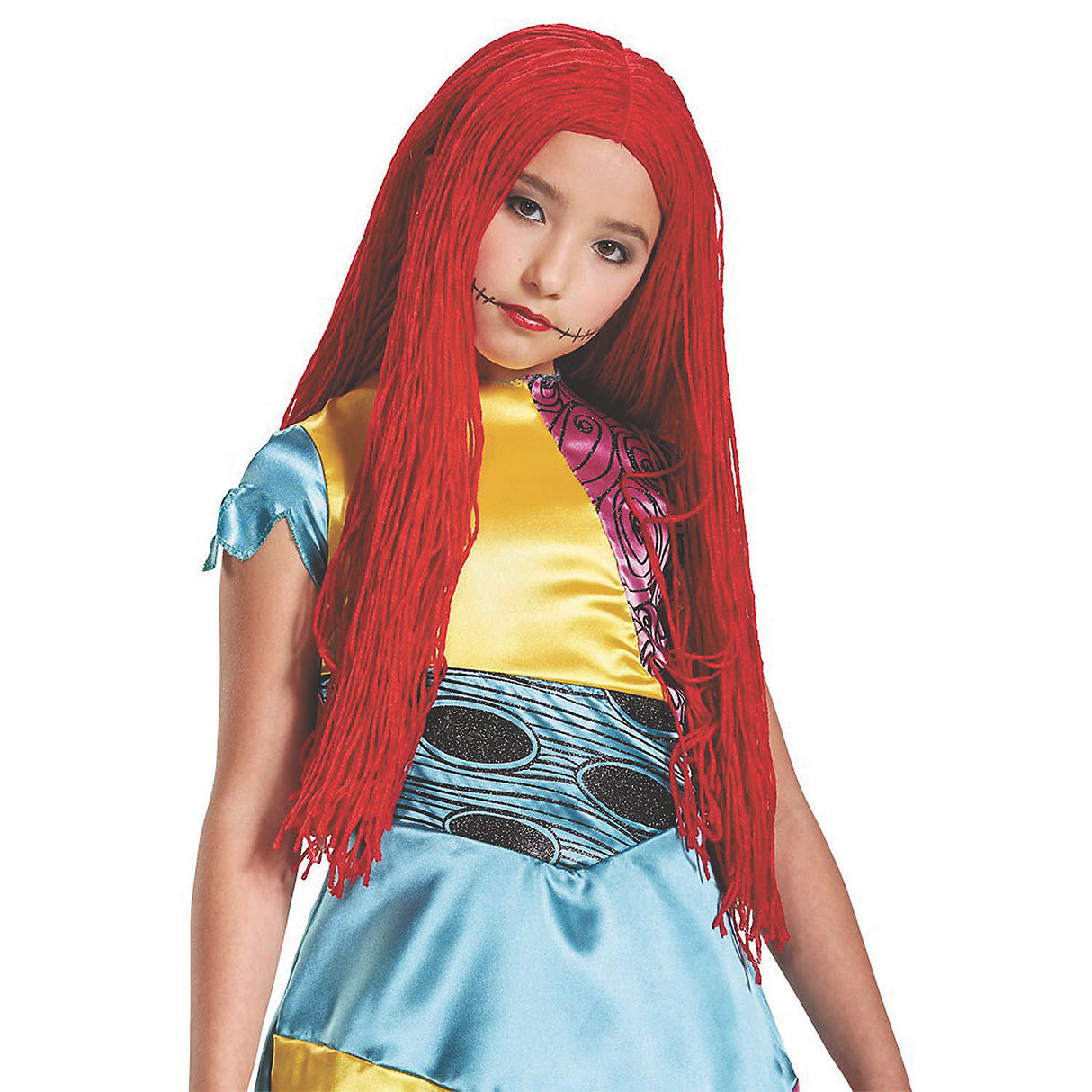 Authentic Sally Child Wig for Halloween Parties and Themed Cosplay Events